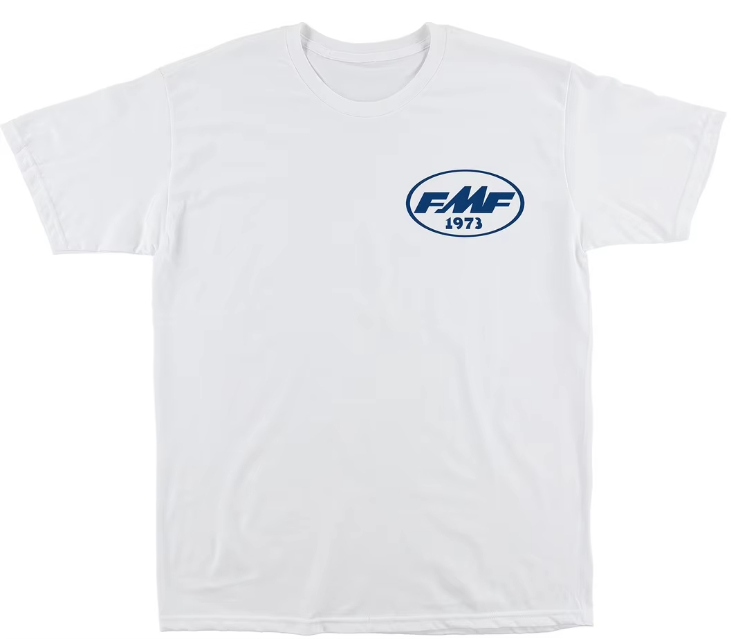 White LEAN IN FMF Racing Off R - огляд і ціна Streetwear Brand Tees