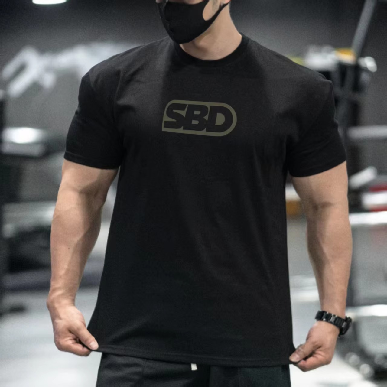 SBD Powerlifting Training Blac - огляд і ціна Streetwear Brand Red Logo
